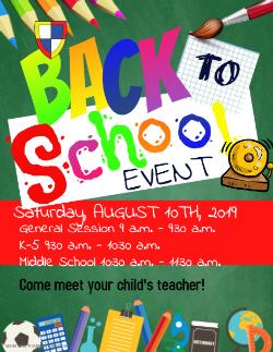 Back to School Meet & Greet